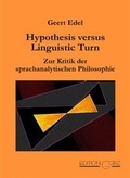 Cover: Hypothesis versus Linguistic Turn - Edition Gorz