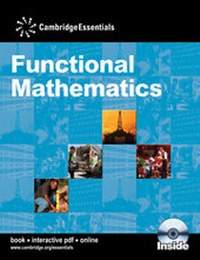 Enlarge image Cover: Cambridge Essentials Functional Mathematics Book with CD-ROM - Cambridge University Press