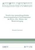 Cover: Vorteile einer sparten&uuml;bergreifenden Erneuerungsplanung in Verteilungsnetzen der Strom-, Gas-, W&auml;rme- und Wasserversorgung - printproduction M. Wolff