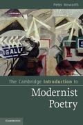 Cover: The Cambridge Introduction to Modernist Poetry - Cambridge University Press