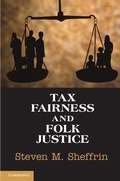 Cover: Tax Fairness and Folk Justice - Cambridge University Press