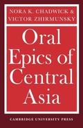 Cover: Oral Epics of Central Asia - Cambridge University Press