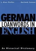 Cover: German Loanwords in English - Cambridge University Press