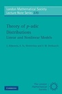 Cover: Theory of p-adic Distributions - Cambridge University Press