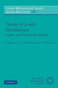 Enlarge image Cover: Theory of p-adic Distributions - Cambridge University Press