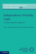 Cover: Independence-Friendly Logic - Cambridge University Press