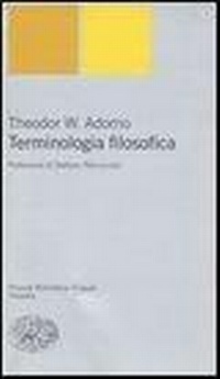 Abbildung von: Terminologia filosofica - Piccola biblioteca Einaudi;Einaudi