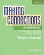 Cover: Making Connections Low Intermediate Teacher's Manual - Cambridge University Press