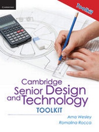 Enlarge image Cover: Cambridge Senior Design and Technology 2nd Edition Toolkit - Cambridge University Press