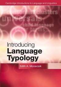 Enlarge image Cover: Introducing Language Typology - Cambridge University Press