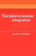 Cover: Socialist Economic Integration - Cambridge University Press