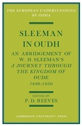 Cover: Sleeman in Oudh - Cambridge University Press