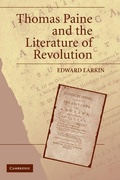 Cover: Thomas Paine and the Literature of Revolution - Cambridge University Press