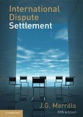 Cover: International Dispute Settlement - Cambridge University Press