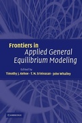 Cover: Frontiers in Applied General Equilibrium Modeling - Cambridge University Press