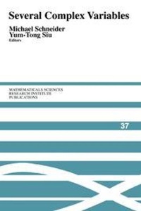 Enlarge image Cover: Several Complex Variables - Cambridge University Press