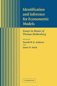 Enlarge image Cover: Identification and Inference for Econometric Models - Cambridge University Press