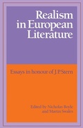 Cover: Realism in European Literature - Cambridge University Press