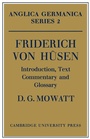 Cover: Friderich von Husen: Introduction, Text, Commentary and Glossary - Cambridge University Press