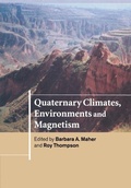 Cover: Quaternary Climates, Environments and Magnetism - Cambridge University Press