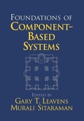 Cover: Foundations of Component-Based Systems - Cambridge University Press