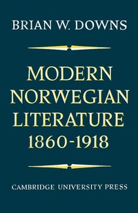 Abbildung von: Modern Norwegian Literature 1860-1918 - Cambridge University Press