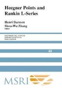 Abbildung von: Heegner Points and Rankin L-Series - Cambridge University Press