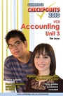 Cover: Cambridge Checkpoints VCE Accounting Unit 3 2010 - Cambridge University Press