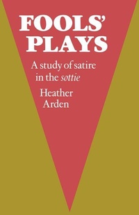 Enlarge image Cover: Fools' Plays - Cambridge University Press