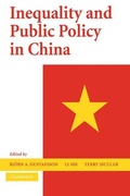 Cover: Inequality and Public Policy in China - Cambridge University Press
