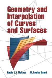 Abbildung von: Geometry and Interpolation of Curves and Surfaces - Cambridge University Press