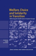 Cover: Welfare, Choice and Solidarity in Transition - Cambridge University Press