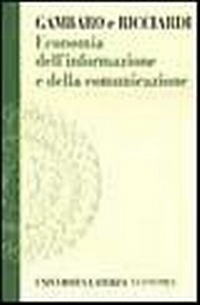 Abbildung von: Economia dell'informazione e della comunicazione - Università Laterza economia;Laterza