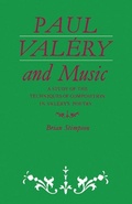 Cover: Paul Valery and Music - Cambridge University Press