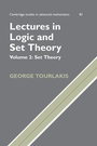 Cover: Lectures in Logic and Set Theory: Volume 2, Set Theory - Cambridge University Press