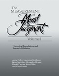 Cover: The Measurement of Moral Judgment - Cambridge University Press