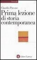Cover: Prima lezione di storia contemporanea - Universale Laterza. Prime lezioni;Laterza