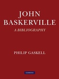 Cover: John Baskerville: A Bibliography - Cambridge University Press