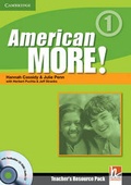 Cover: American More! Level 1 Teacher's Resource Pack with Testbuilder CD-ROM/Audio CD - Cambridge University Press