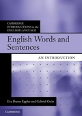 Cover: English Words and Sentences - Cambridge University Press