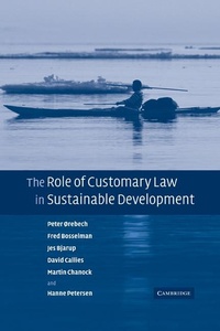 Bild: The Role of Customary Law in Sustainable Development - Cambridge University Press
