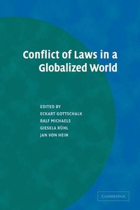 Enlarge image Cover: Conflict of Laws in a Globalized World - Cambridge University Press