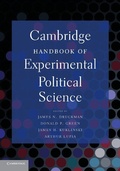 Cover: Cambridge Handbook of Experimental Political Science - Cambridge University Press