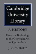 Cover: Cambridge University Library: A History 2 Volume Paperback Set - Cambridge University Press