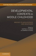 Cover: Developmental Contexts in Middle Childhood - Cambridge University Press