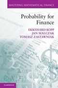 Cover: Probability for Finance - Cambridge University Press