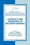 Cover: Conflict and Tradeoffs in Decision Making - Cambridge University Press