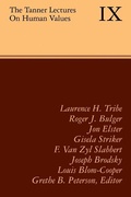 Cover: The Tanner Lectures on Human Values - Cambridge University Press