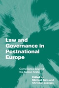 Cover: Law and Governance in Postnational Europe - Cambridge University Press