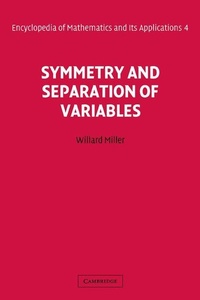 Enlarge image Cover: Symmetry and Separation of Variables - Cambridge University Press